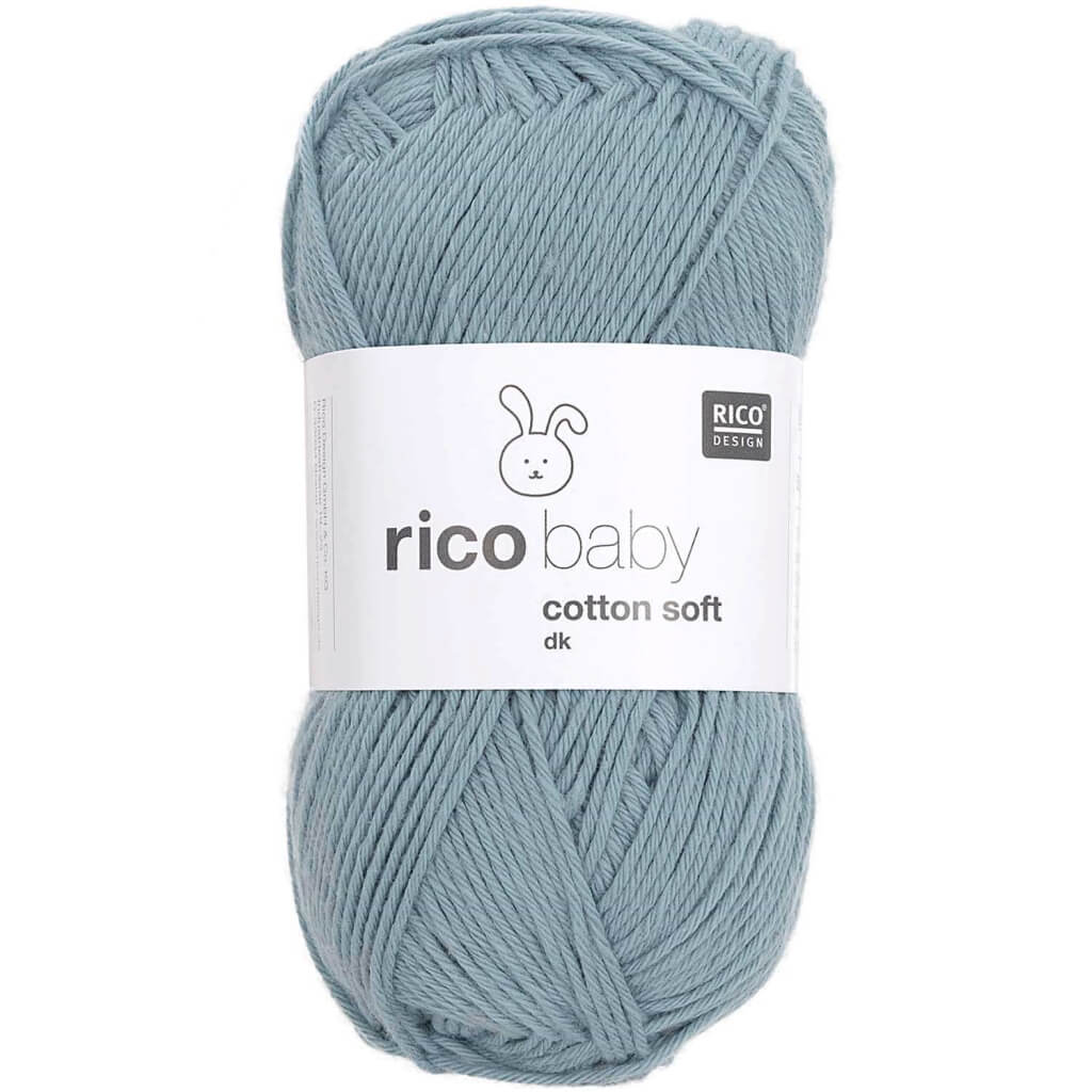 Rico Design Baby Cotton Soft DK 50 g 074 - Efeu Lieblingsgarn