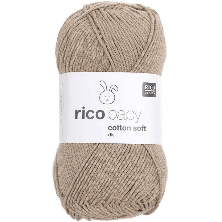 Rico Design Baby Cotton Soft DK 50 g 075 - Oliv Lieblingsgarn