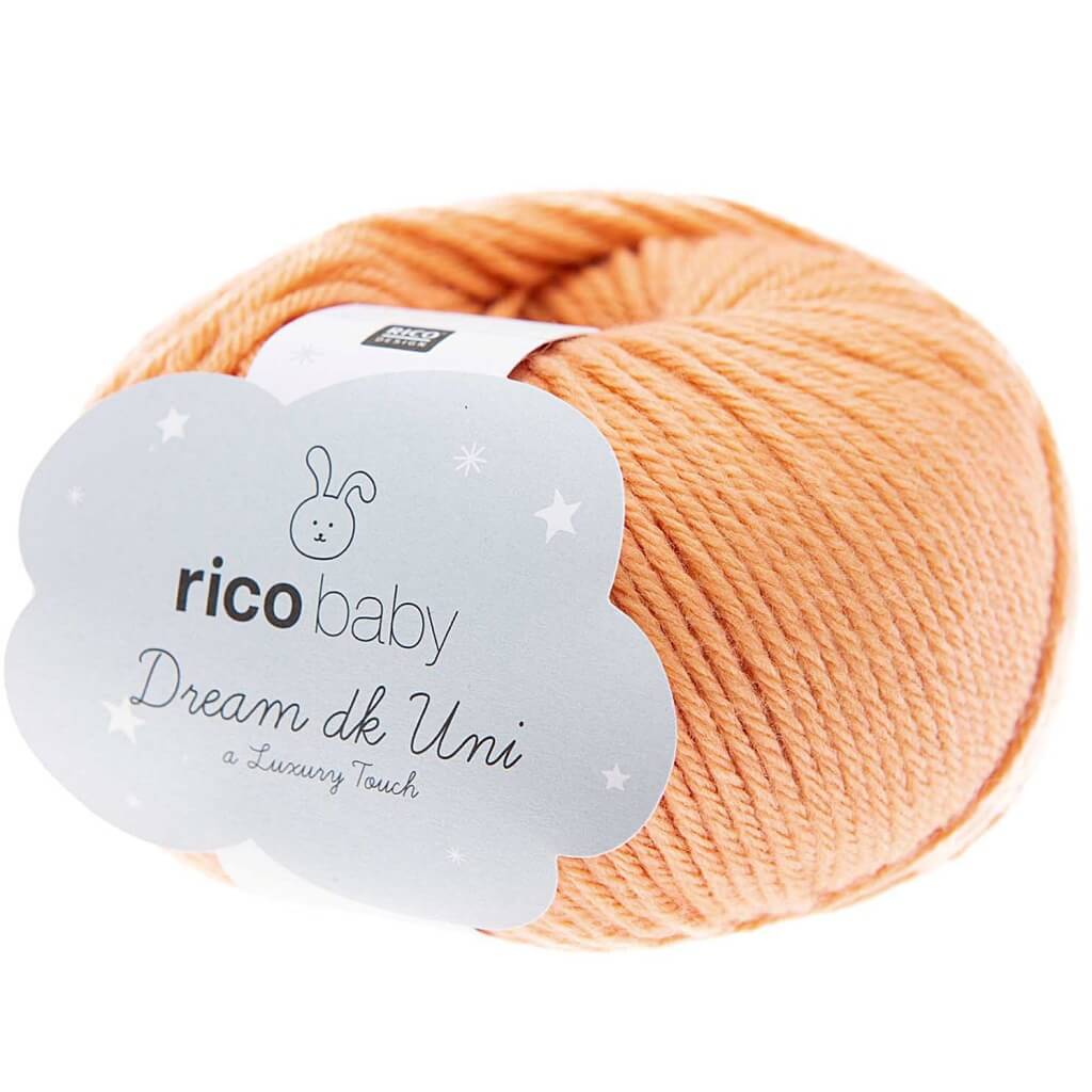 Rico Design Baby Dream Uni DK - 50g 014 - Apricot Lieblingsgarn
