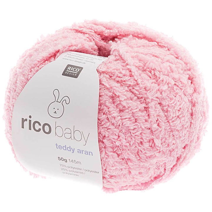 Rico Design Baby Teddy Aran 50 g 003 - Rosa Lieblingsgarn
