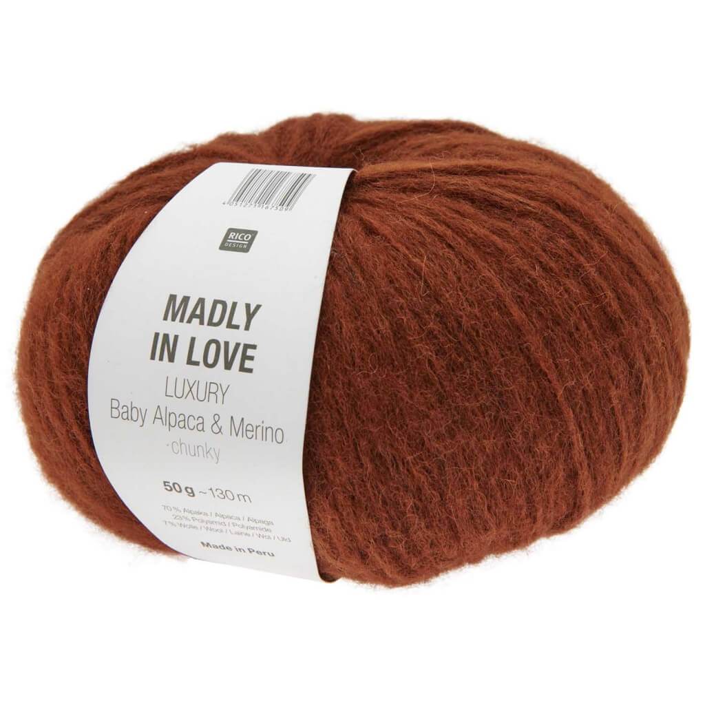 Rico Design Luxury Baby Alpaca & Merino Chunky - Madly in love 006 - Nougat Lieblingsgarn