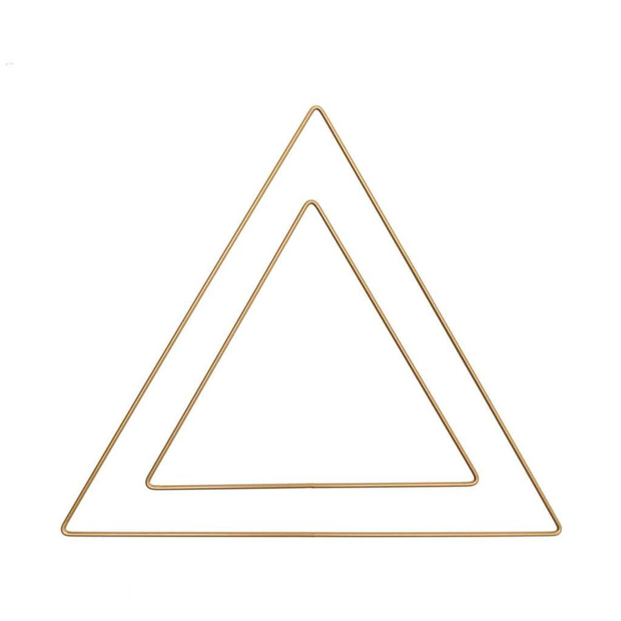 Rico Design Metallring Dreieck Gold Lieblingsgarn