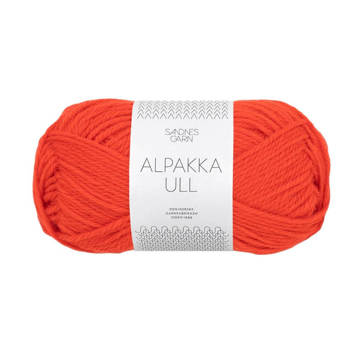 Sandnes Garn Alpakka Ull 50 g 3819 - Spicy Orange Lieblingsgarn
