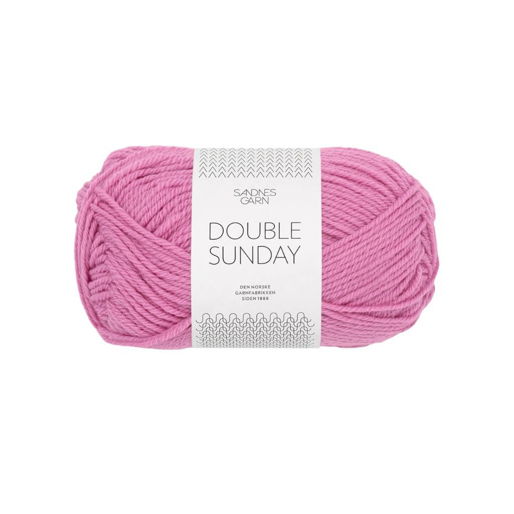 Sandnes Garn Double Sunday - 50g 4626 - Shocking Pink Lieblingsgarn