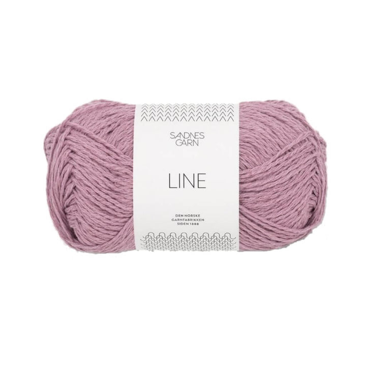 Sandnes Garn Line - 50g 4632 - Rosa Lavendel Lieblingsgarn