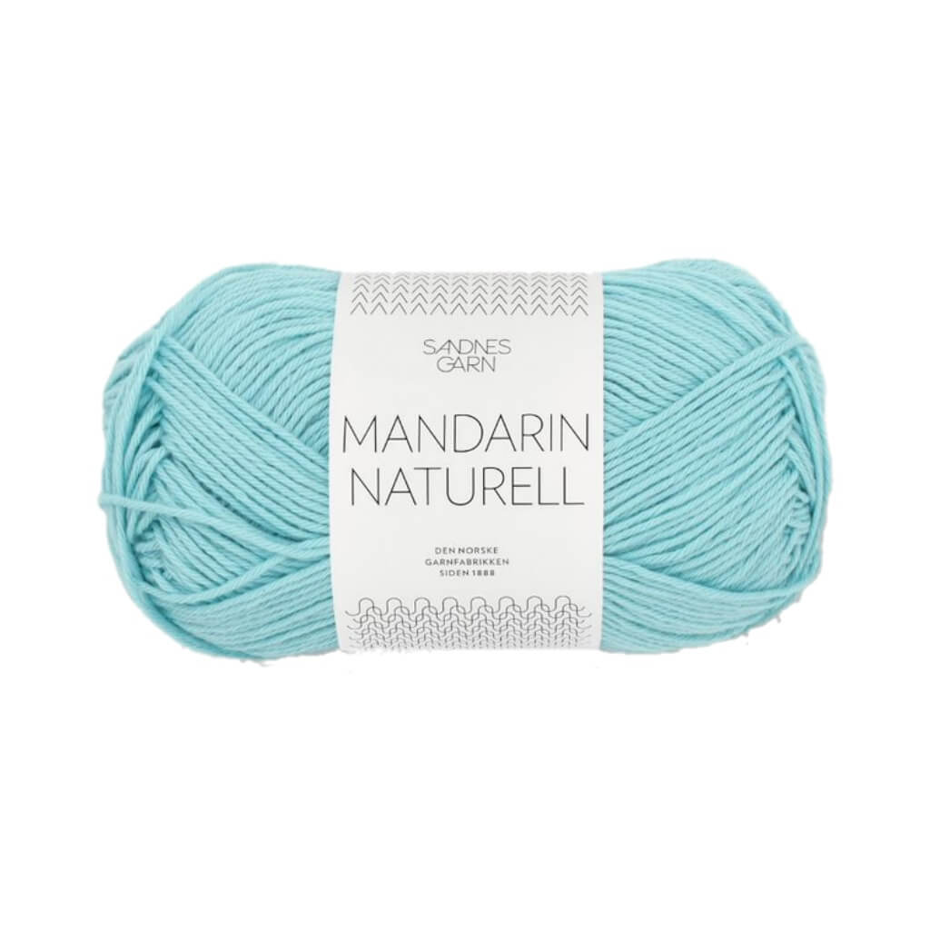 Sandnes Garn Mandarin Naturell - 50g 7213 - Blauer Türkis Lieblingsgarn