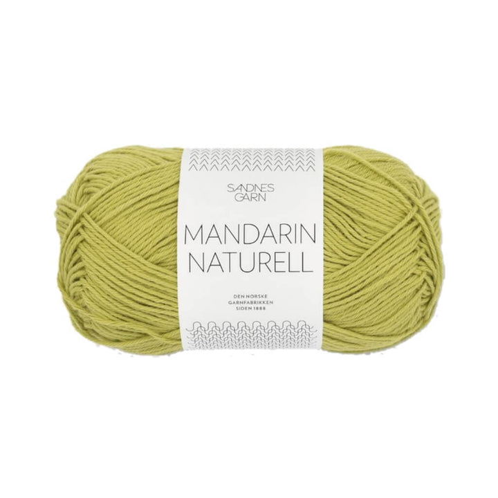 Sandnes Garn Mandarin Naturell - 50g 9825 - Sunny Lime Lieblingsgarn