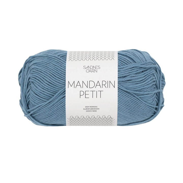 Sandnes Garn Mandarin Petit 50g 9463 - Jeansblå Lieblingsgarn