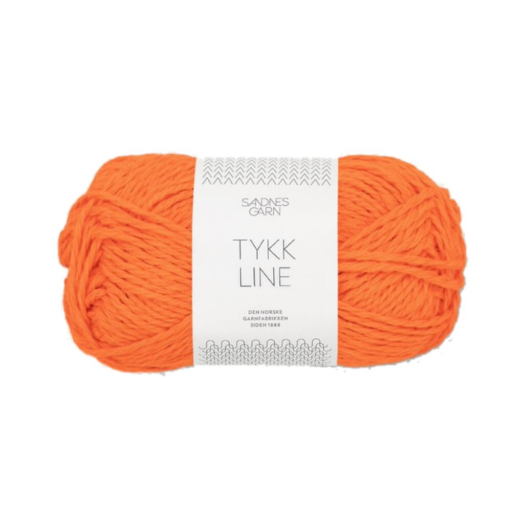 Sandnes Garn Tykk Line 3009 - Orange Tiger Lieblingsgarn