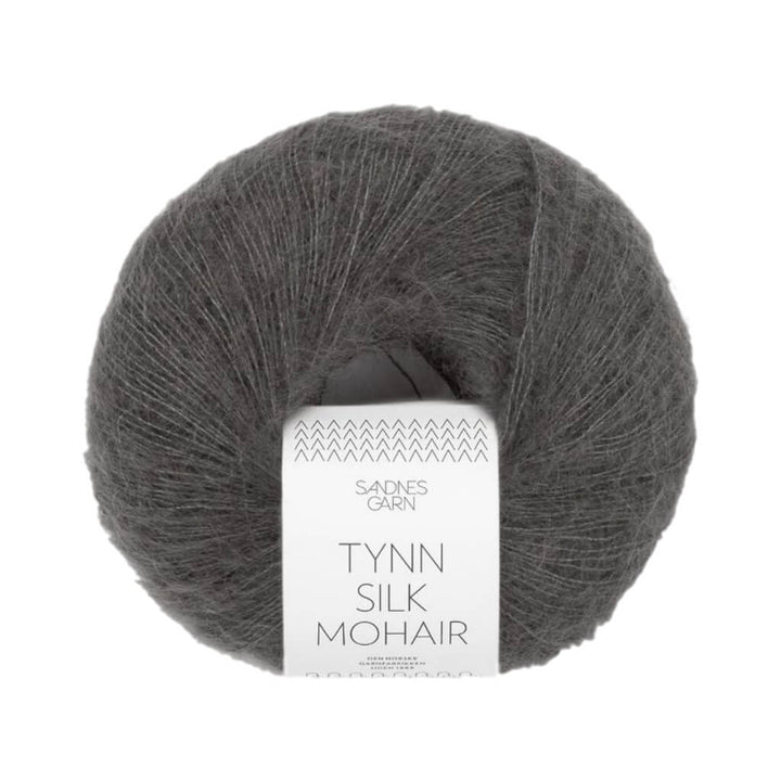 Sandnes Garn Tynn Silk Mohair 25 g 3800 - Bristol Black Lieblingsgarn