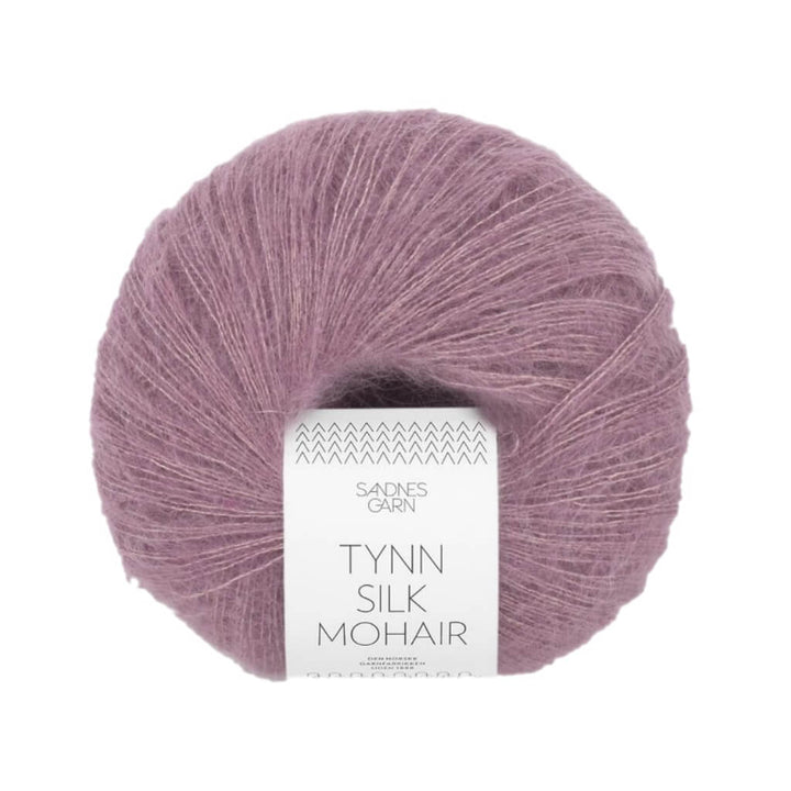 Sandnes Garn Tynn Silk Mohair 25 g 4632 - rosa Lavendel Lieblingsgarn