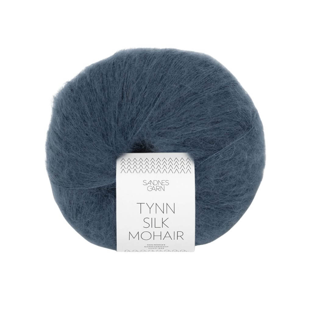 Sandnes Garn Tynn Silk Mohair 25 g 6081 - Dyp Blå Lieblingsgarn