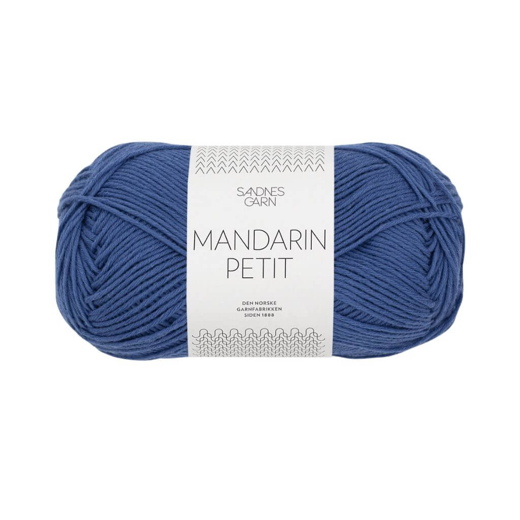 Sandnes Garn Mandarin Petit 50g 5844 - Mellomblå Lieblingsgarn