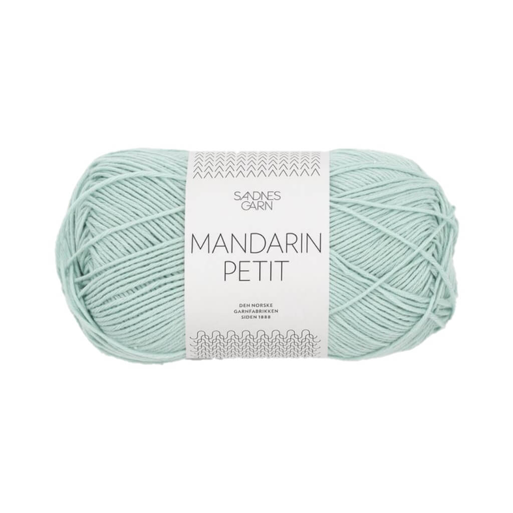 Sandnes Garn Mandarin Petit 50g 7720 - Blaue Minze Lieblingsgarn