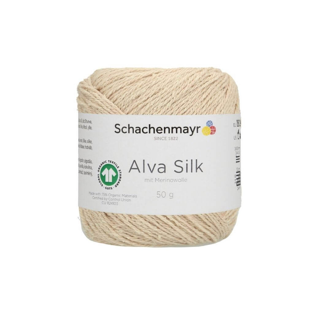 Schachenmayr Alva Silk 50g Leinen Lieblingsgarn