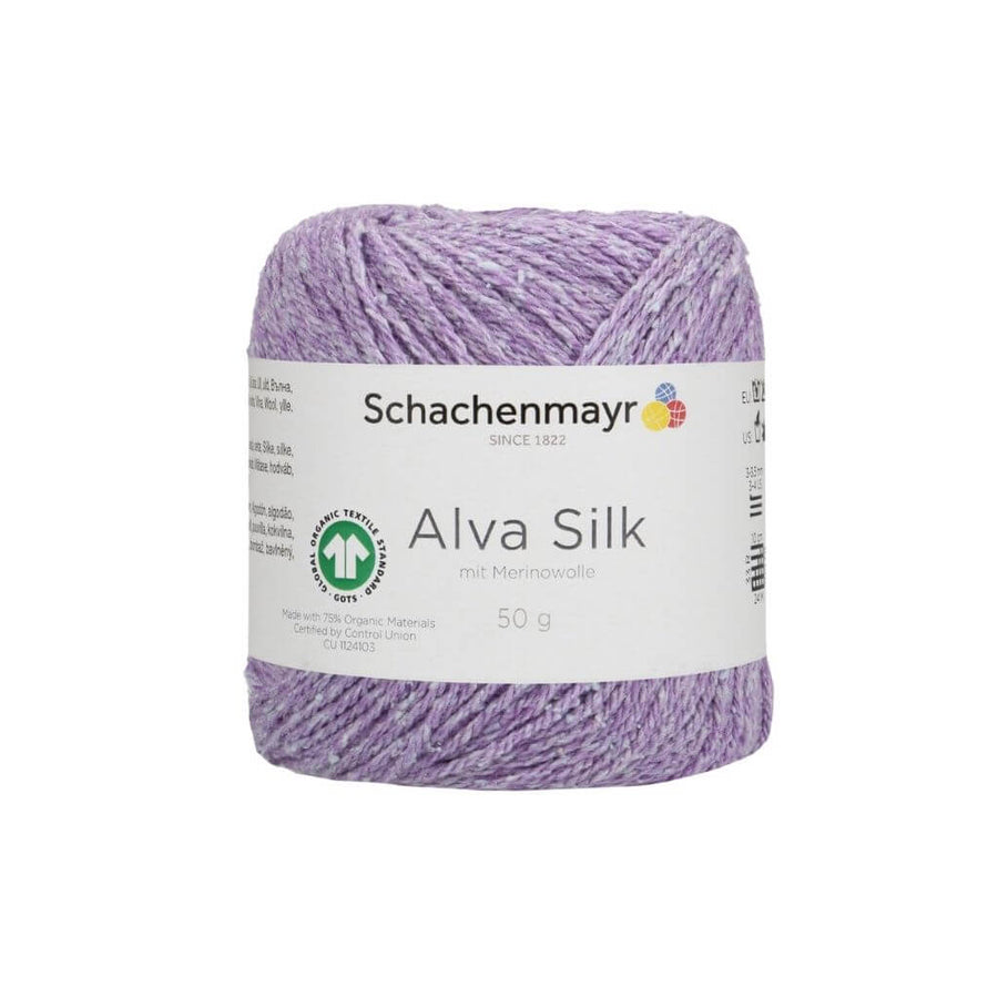 Schachenmayr Alva Silk 50g Lilac Lieblingsgarn