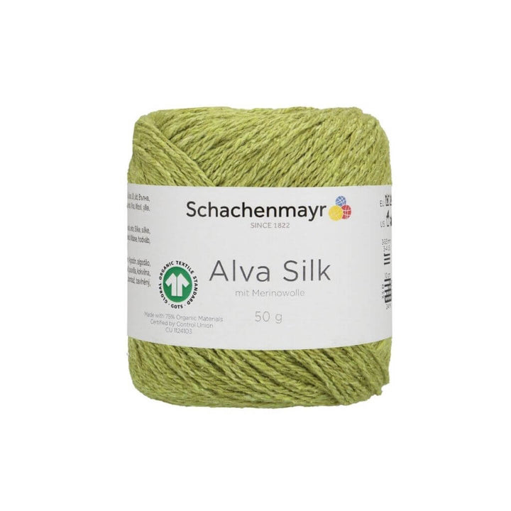 Schachenmayr Alva Silk 50g Apfel Lieblingsgarn