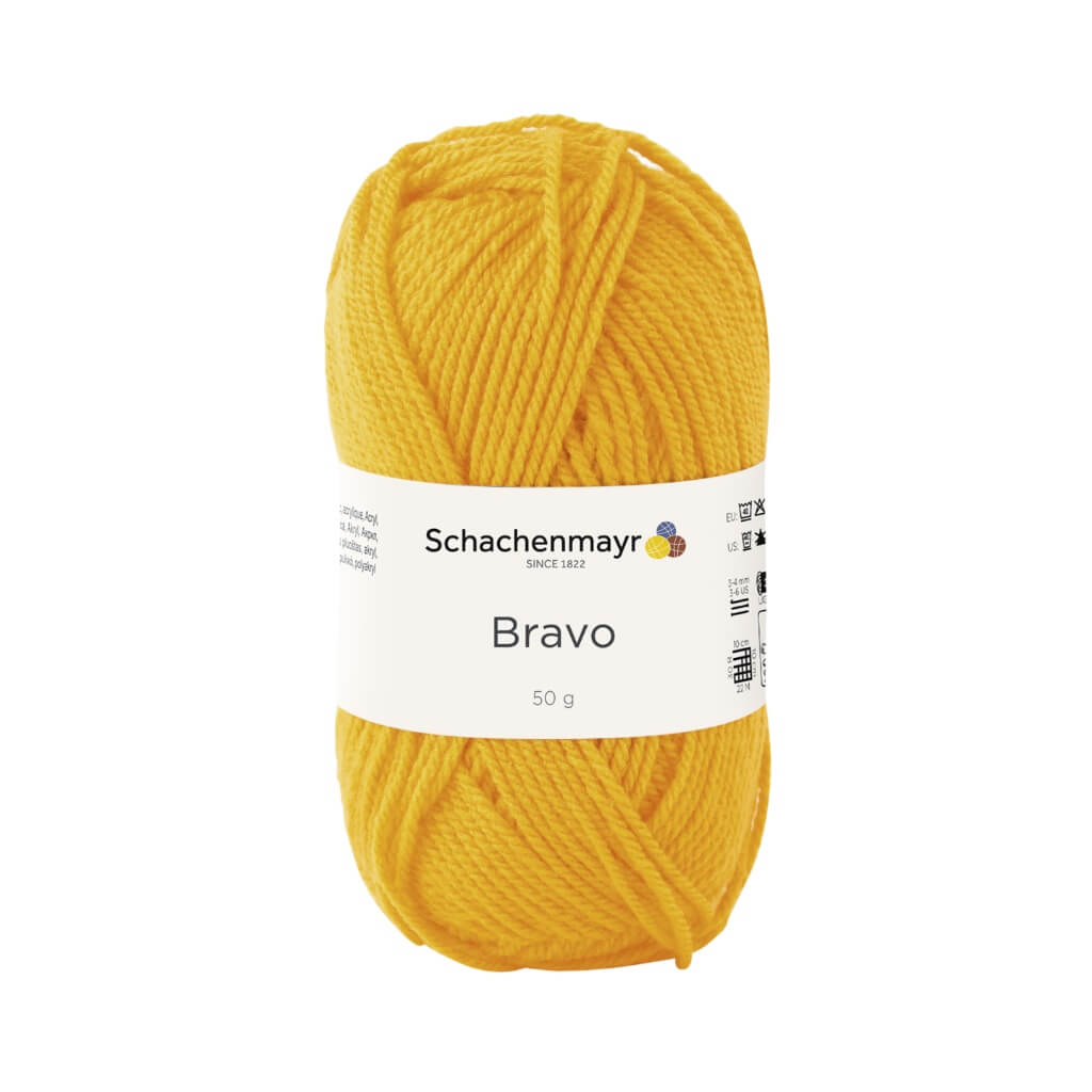 Schachenmayr Bravo Originals 8210 - Gelb Lieblingsgarn