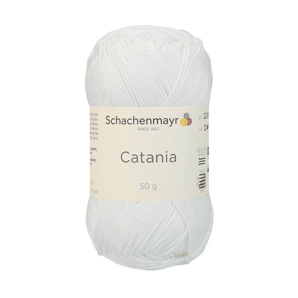 Schachenmayr Catania Originals - Baumwollgarn 106 - Weiß Lieblingsgarn