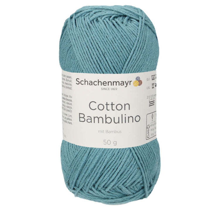 Schachenmayr Cotton Bambulino 50 g - Sommergarn 65 - Aqua Lieblingsgarn