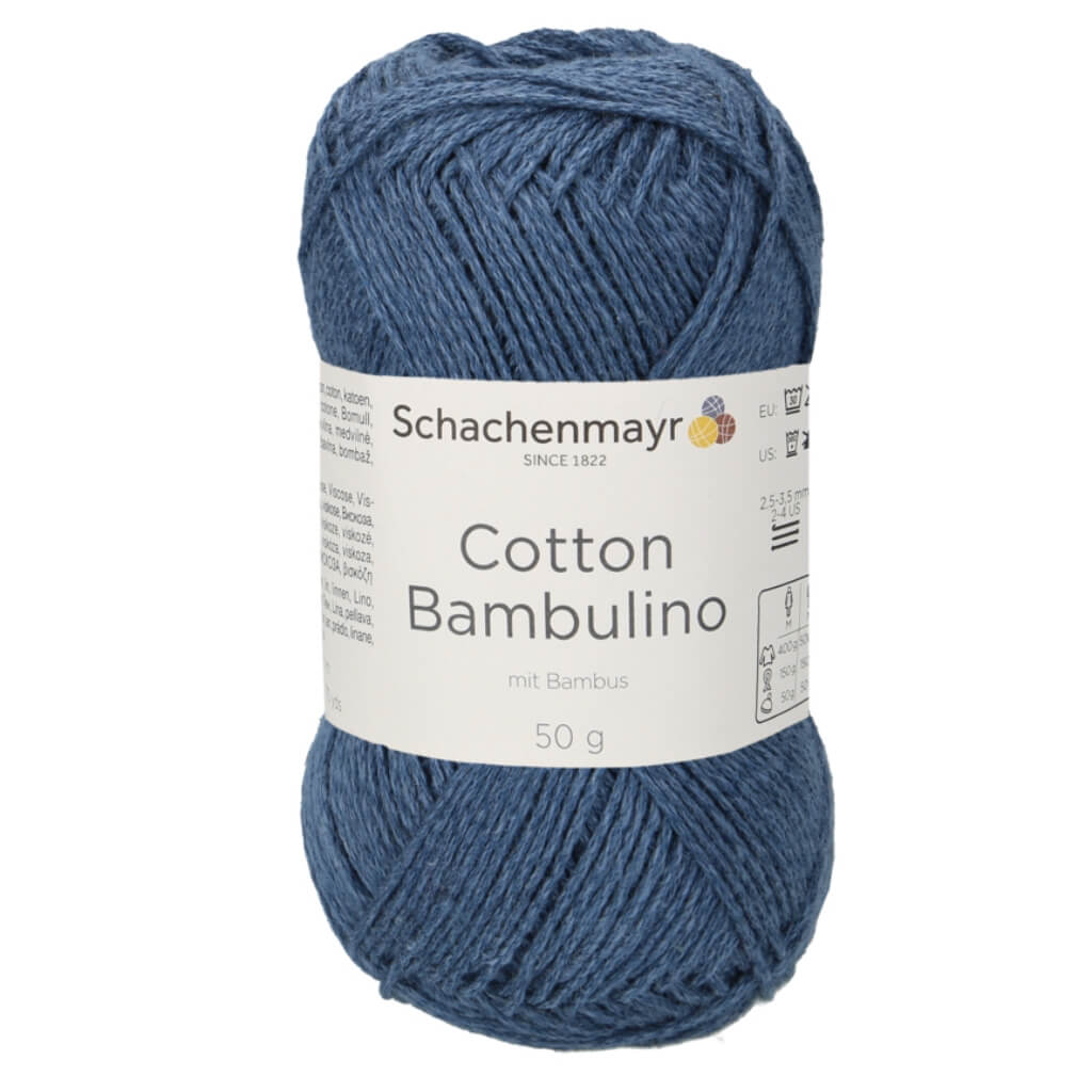 Schachenmayr Cotton Bambulino 50 g - Sommergarn 50 - Indigo Lieblingsgarn