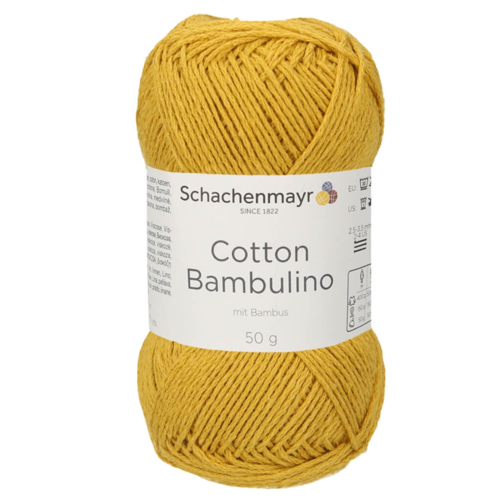 Schachenmayr Cotton Bambulino 50 g - Sommergarn 22 - Mais Lieblingsgarn