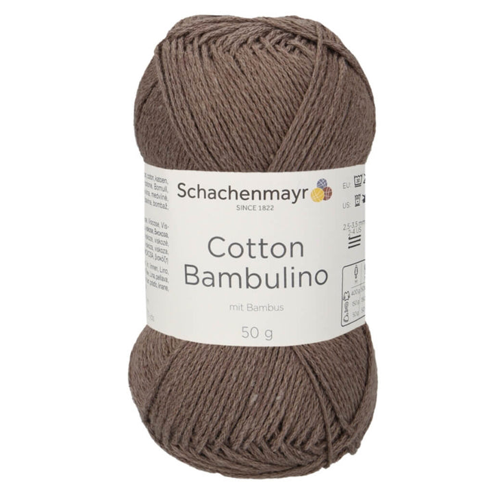Schachenmayr Cotton Bambulino 50 g - Sommergarn 10 - Taupe Lieblingsgarn