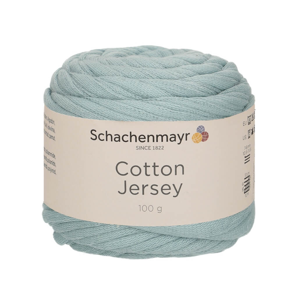 Schachenmayr Cotton Jersey 100 g - Jerseygarn 52 - Eisblau Lieblingsgarn