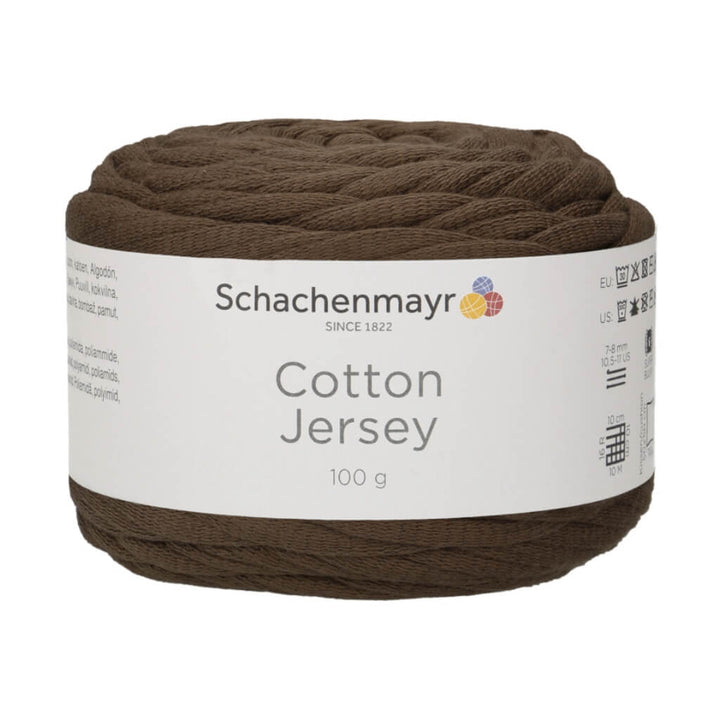 Schachenmayr Cotton Jersey 100 g - Jerseygarn 12 - Mocca Lieblingsgarn