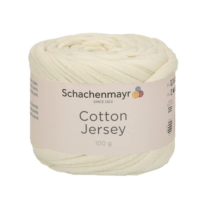 Schachenmayr Cotton Jersey 100 g - Jerseygarn 02 - Natur Lieblingsgarn