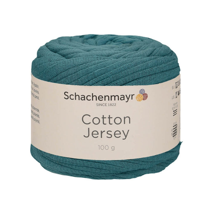 Schachenmayr Cotton Jersey 100 g - Jerseygarn 70 - Smaragd Lieblingsgarn