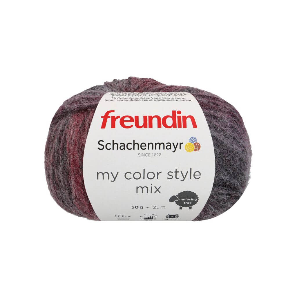 Schachenmayr Freundin - My Color Style Mix 85 - Vulcano Lieblingsgarn