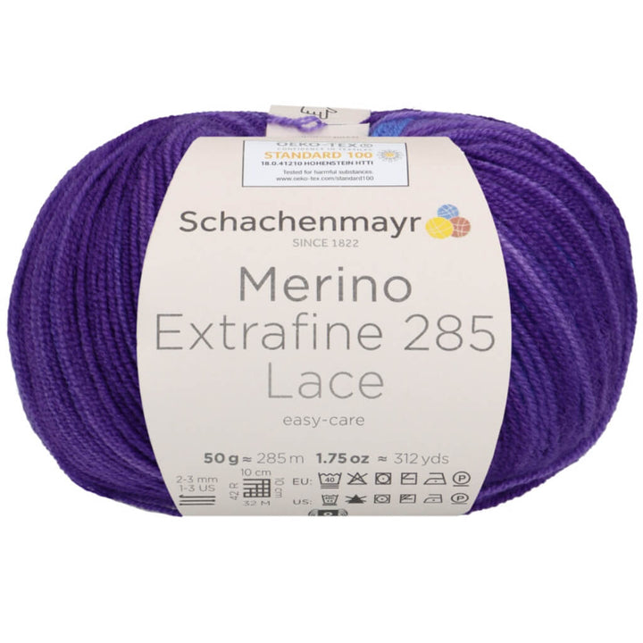 Schachenmayr Merino Extrafine 285 Lace 608 - Ultraviolett Lieblingsgarn
