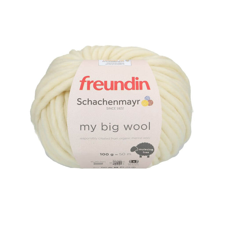 Schachenmayr Freundin - My Big Wool 02 - Snow Lieblingsgarn