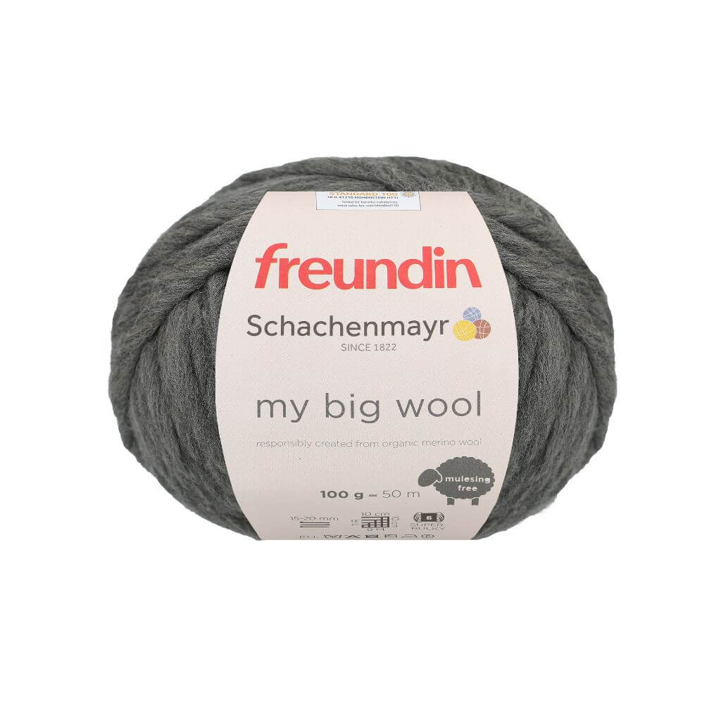 Schachenmayr Freundin - My Big Wool 92 - Mid Grey Melange Lieblingsgarn