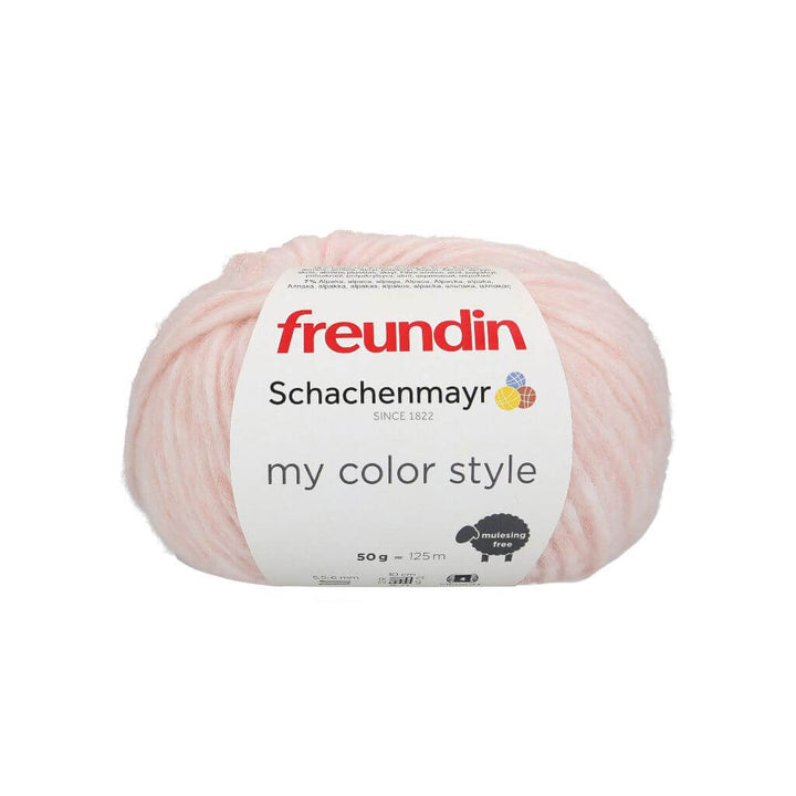 Schachenmayr Freundin - My Color Style 35 - Blush Pink Lieblingsgarn