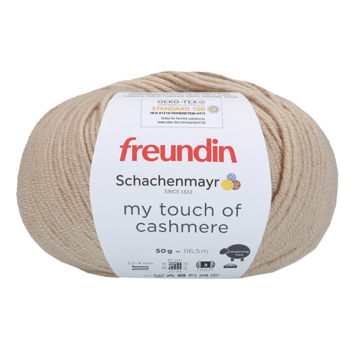 Schachenmayr Freundin - My Touch of Cashmere 03 - Sand Lieblingsgarn