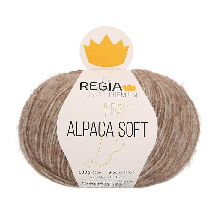 Schachenmayr Regia Premium Alpaca Soft 20 - Camel meliert Lieblingsgarn