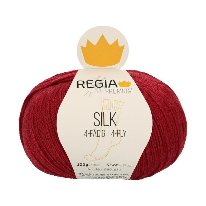 Schachenmayr Regia Premium Silk 80 - Rose Red Lieblingsgarn