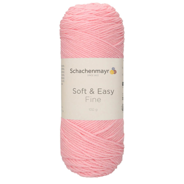 Schachenmayr Soft & Easy Fine 100 g 35 - Rosa Lieblingsgarn