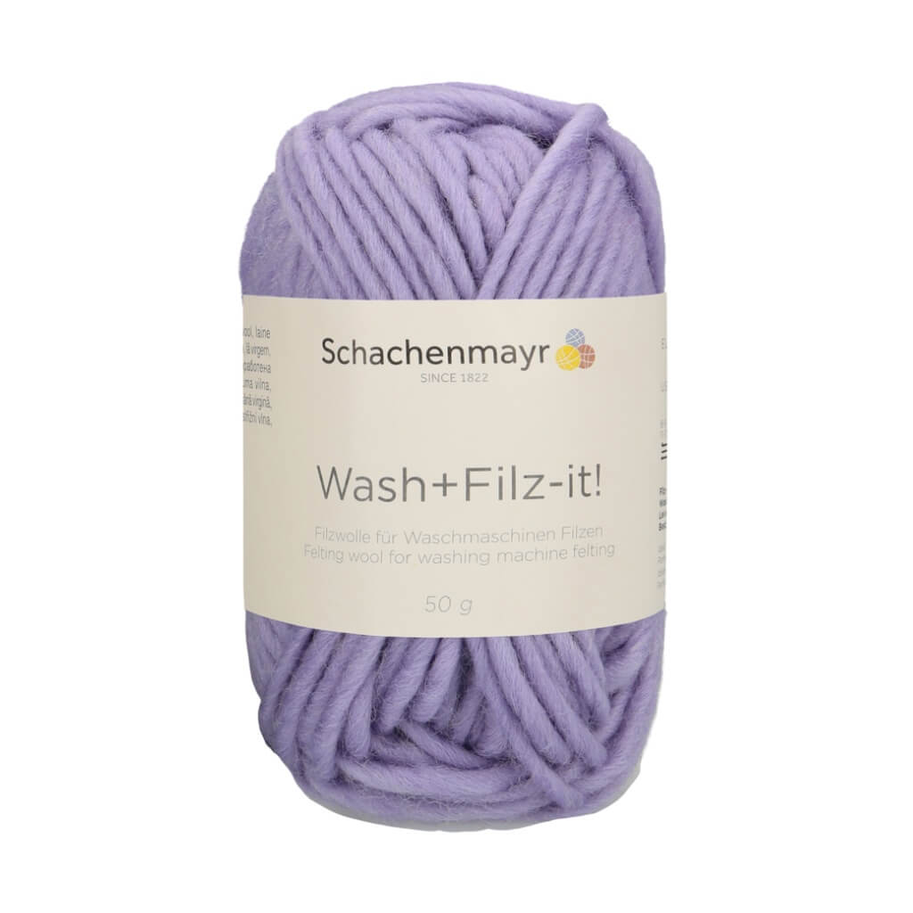 Schachenmayr Wash+Filz-it! Filzwolle 50g 150 - Lavender Lieblingsgarn