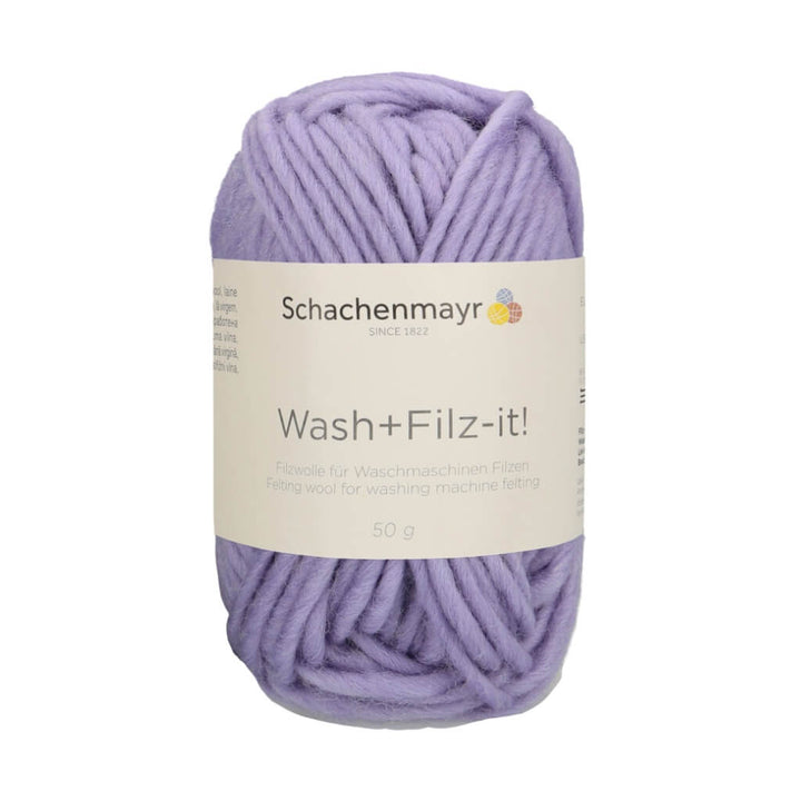 Schachenmayr Wash+Filz-it! Filzwolle 50g 150 - Lavender Lieblingsgarn