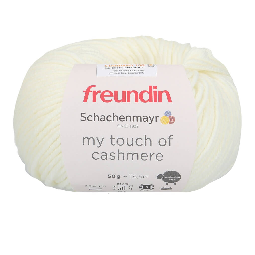 Schachenmayr Freundin - My Touch of Cashmere 02 - Chalk Lieblingsgarn