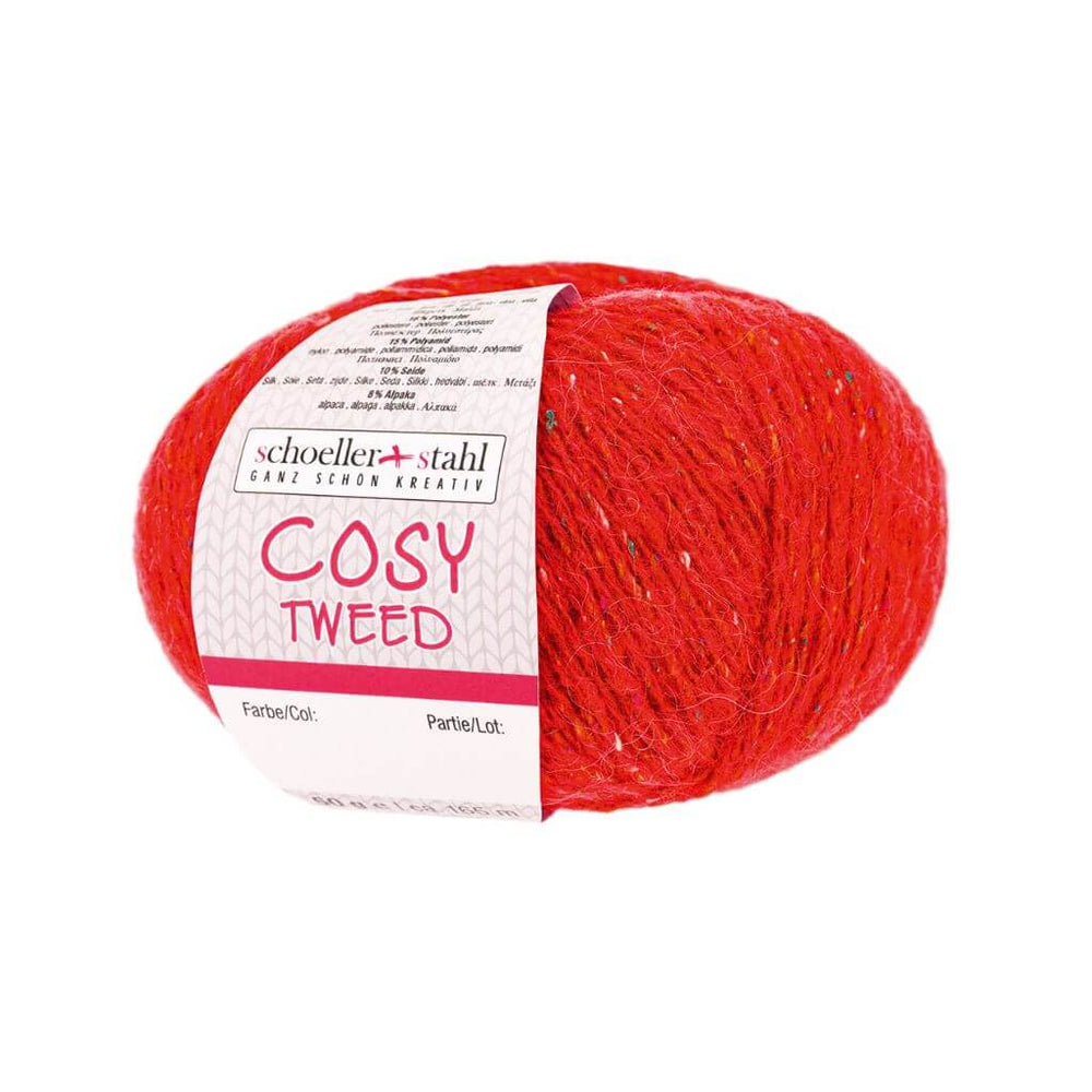 Schoeller + Stahl Cosy Tweed 50g 02 - Feuer Lieblingsgarn