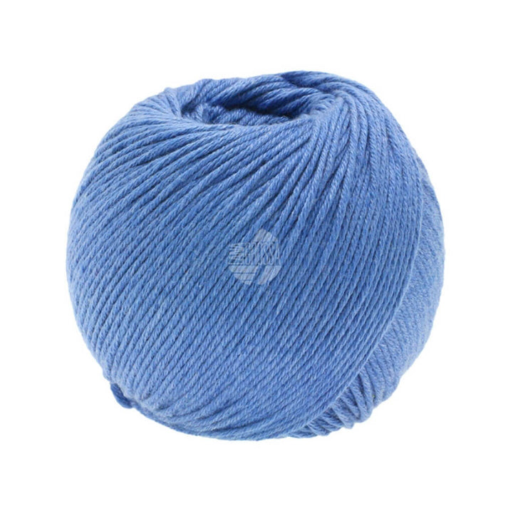 Lana Grossa Soft Cotton 50 g 28 - Blau Lieblingsgarn