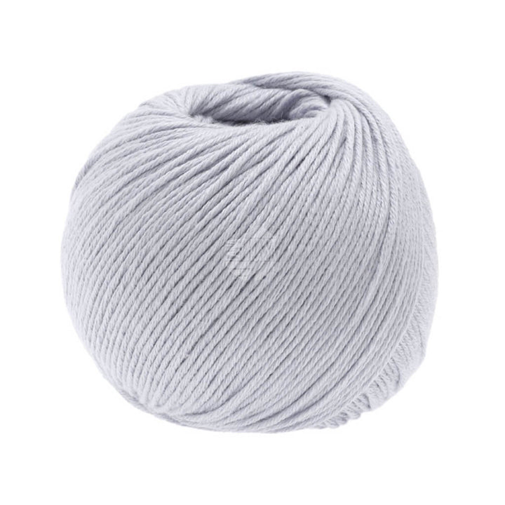 Lana Grossa Soft Cotton 50 g 32 - Silbergrau Lieblingsgarn