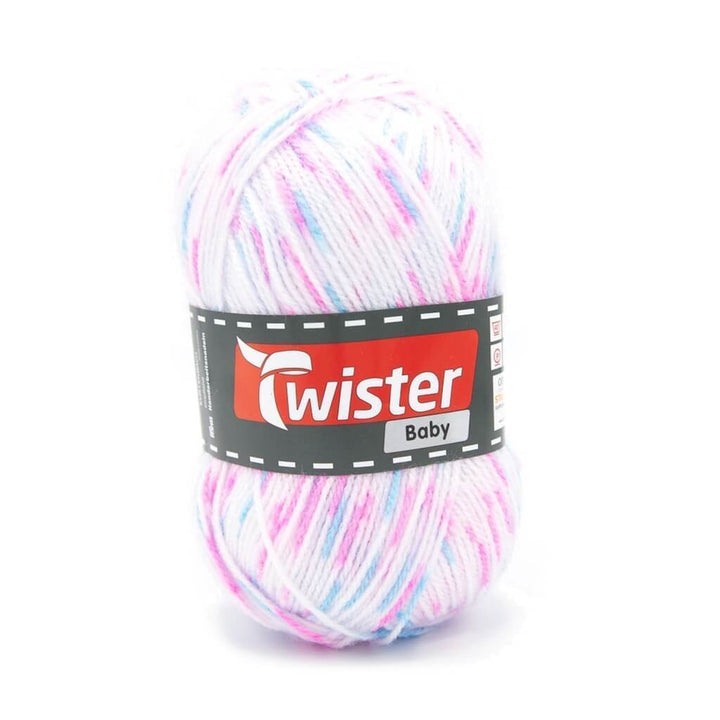 Twister Baby 50g 11 - Weiß Multi Lieblingsgarn