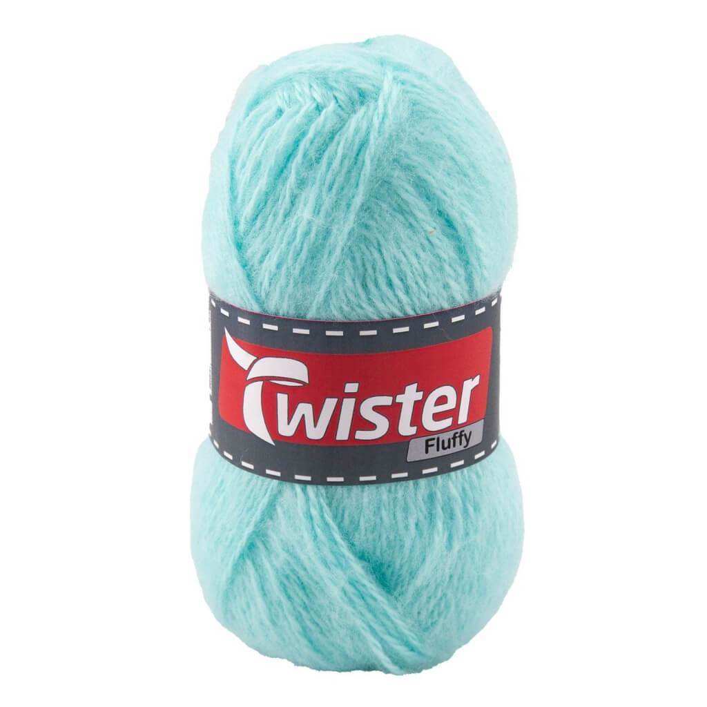 Twister Fluffy 50g - flauschige Wolle 61 - Mint Lieblingsgarn