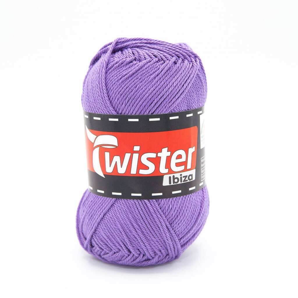 Twister Ibiza Uni 50g 43 - Flieder Lieblingsgarn
