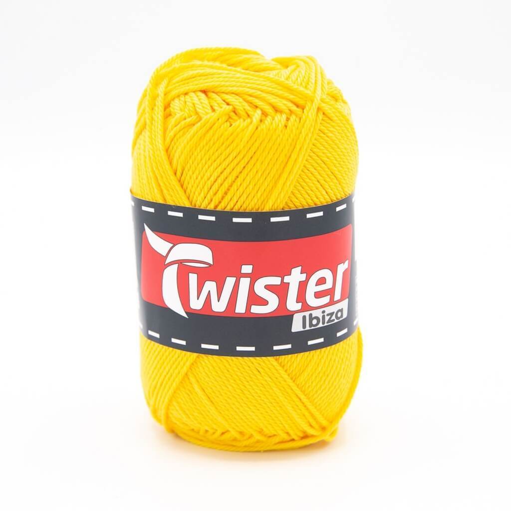 Twister Ibiza Uni 50g 25 - Gelb Lieblingsgarn
